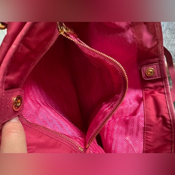 Prada Pink Nylon Tote - Picture 9 of 9